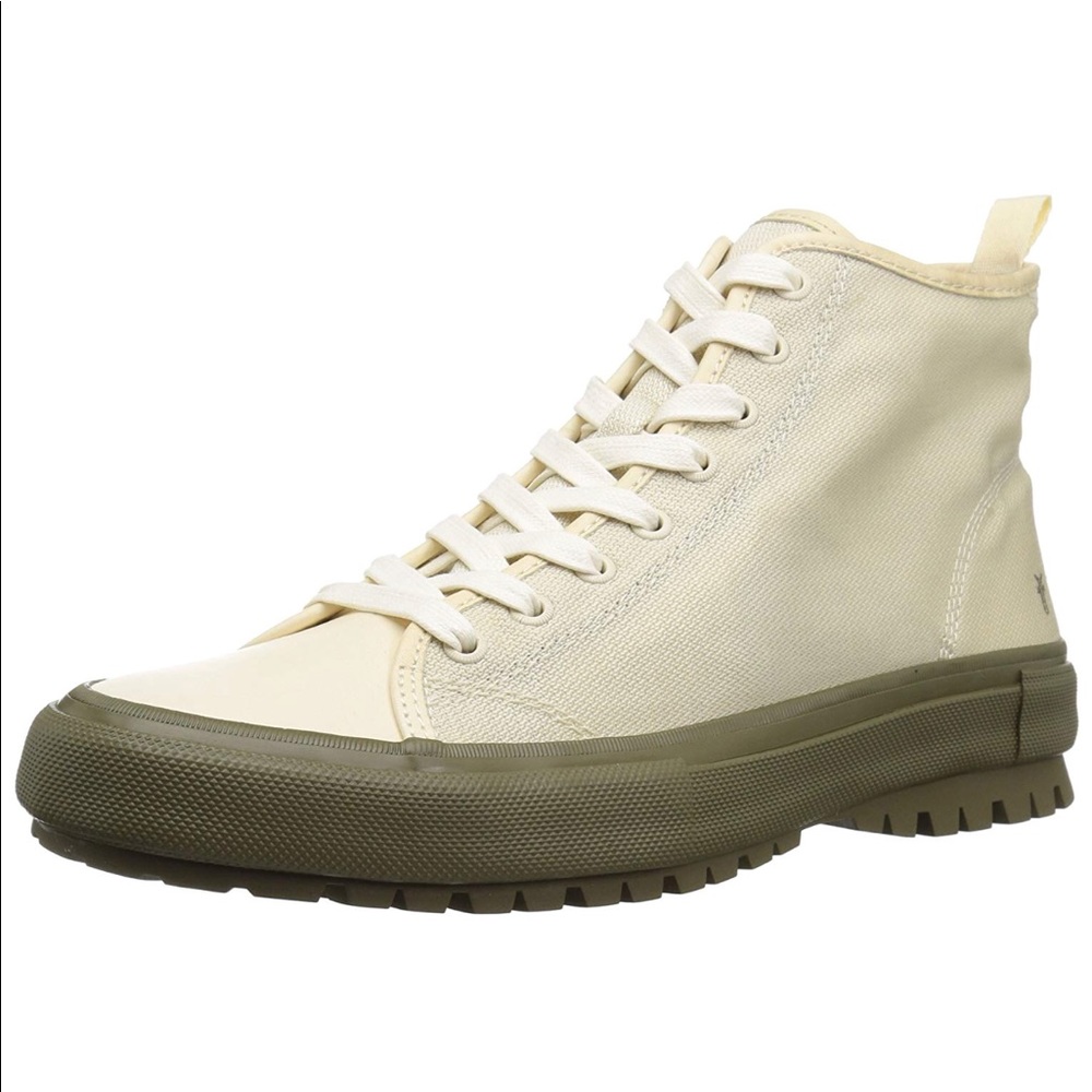 Frye canvas leather high top sneaker - Picture 7 of 7